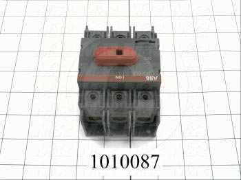 Disconnect Switch, 600VAC, 100A, 1pole