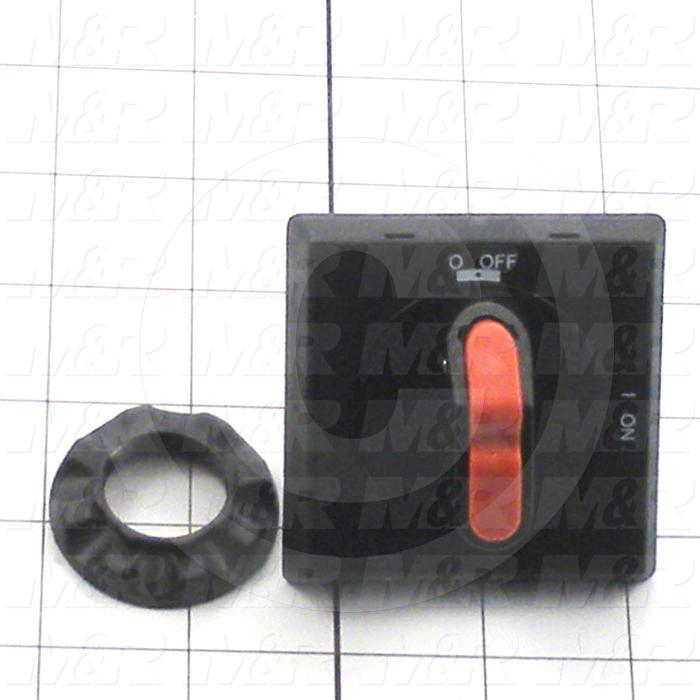 Disconnect Switch Handle, For Use With OTxxFT3 Switches, 6mm Shaft