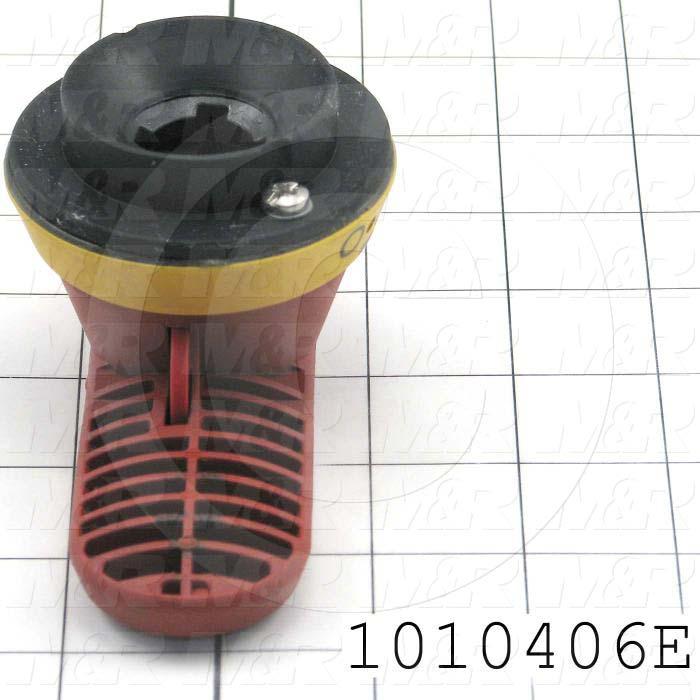 Disconnect Switch Handle, Pistol, 6mm Shaft