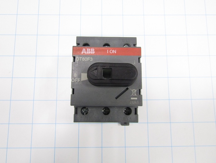 Disconnect Switch, Non Fusible, 600VAC, 80A, 3 Poles