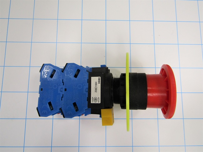Emergency-Stop Switch, Push-Pull/Twist Release