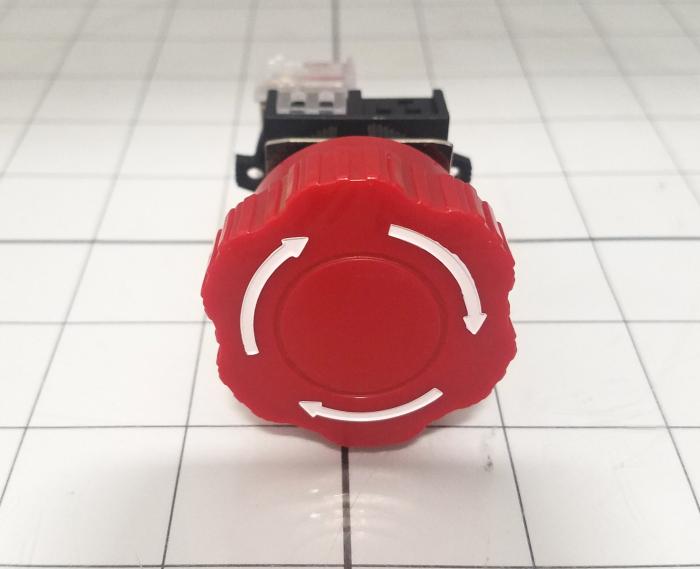 Emergency-Stop Switch, Push-Pull/Twist Release