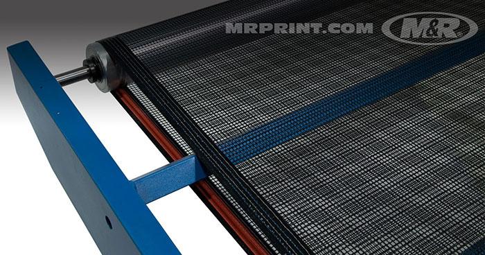 4” Aluminum roller with Patriot Belt™ and SureTrak™ roller system