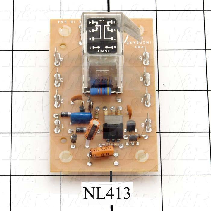 Fabricated Parts, 2 Sec Timer Rf Kit, 3.62 in. Length, 2.12 in. Width, 1.50 in. Height
