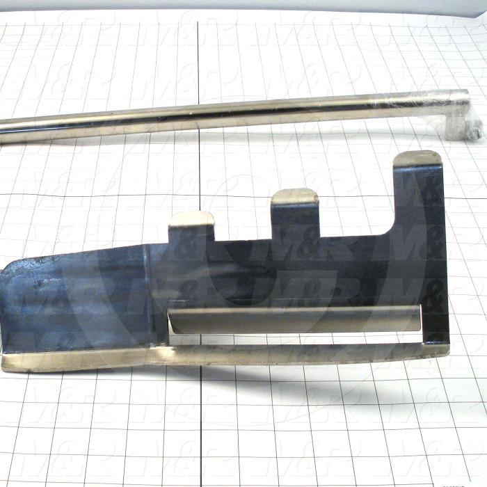 Fabricated Parts, 5 Or 6 Gal Paddle High Density, 10.35 in. Length, 6.69 in. Width, 2.70 in. Height