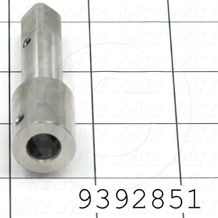 Fabricated Parts, Acme Screw Support, 2.75 in. Length, 0.75 in. Diameter