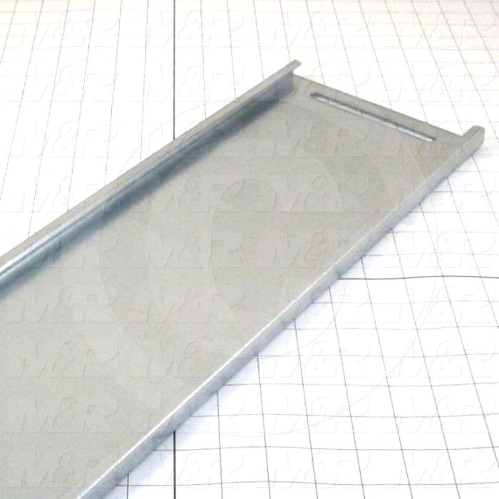 Fabricated Parts, Adjustable Opening Door, 83.31 in. Length, 7.00 in. Width, 0.625 in. Height, 16 GA Thickness