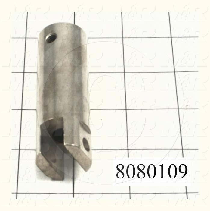 Fabricated Parts, Adjustment Bar, 1.13 in. Length, 1.00 in. Diameter