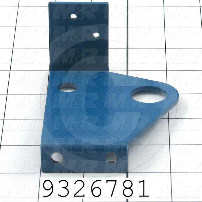 Fabricated Parts, Air Hose Bracket, 3.25 in. Length, 2.75 in. Width, 3.25 in. Height, Right Side