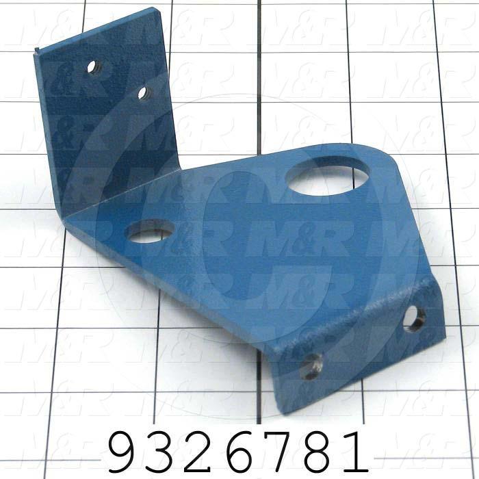 Fabricated Parts, Air Hose Bracket, 3.25 in. Length, 2.75 in. Width, 3.25 in. Height, Right Side