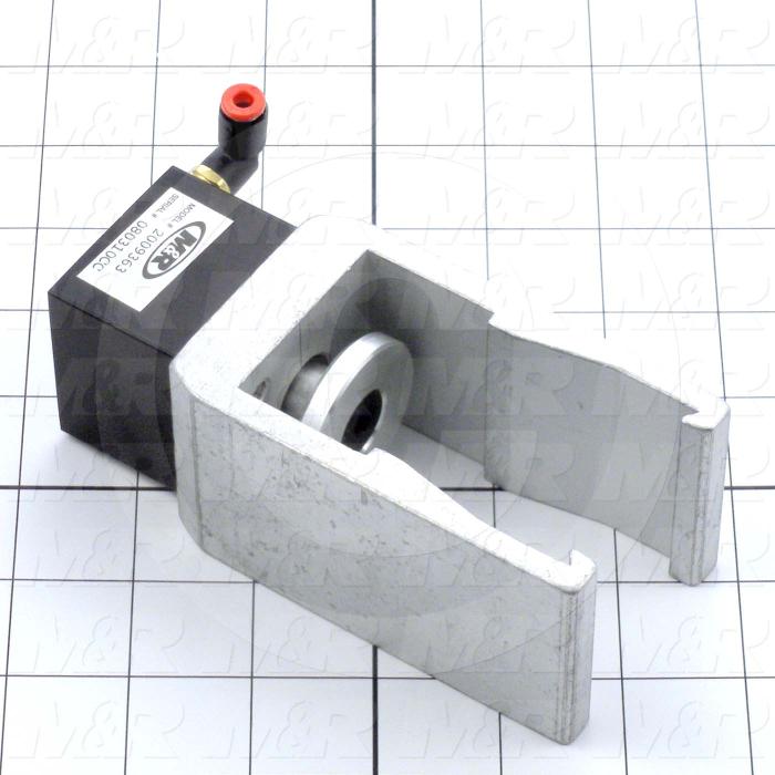 Fabricated Parts, Air Lock Clamp Assembly, 2.25 in. Width, 2.00 in. Height