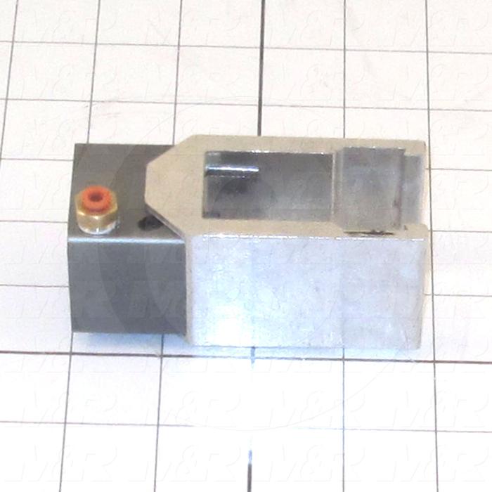 Fabricated Parts, Air Lock Clamp Assembly, 3.84 in. Length, 1.53 in. Width, 1.62 in. Height