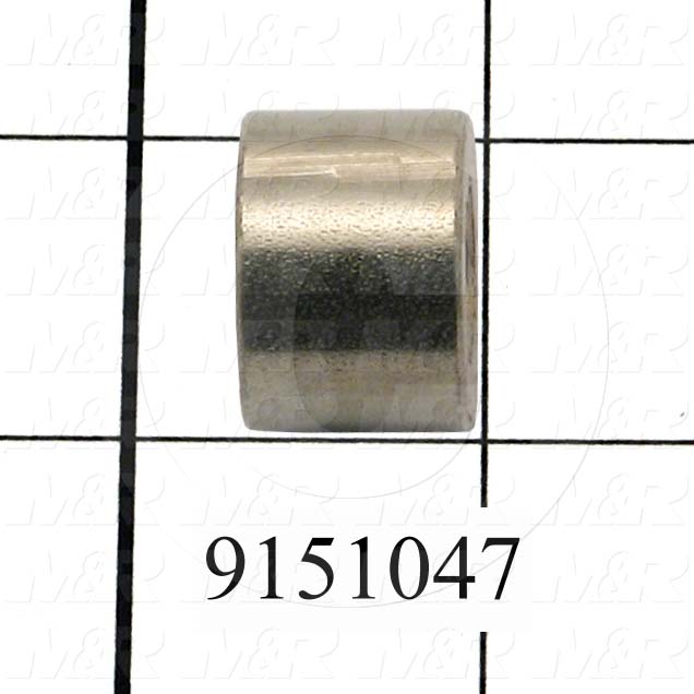Fabricated Parts, Air Lock Spacer, 0.44 in. Length, 0.63 in. Diameter