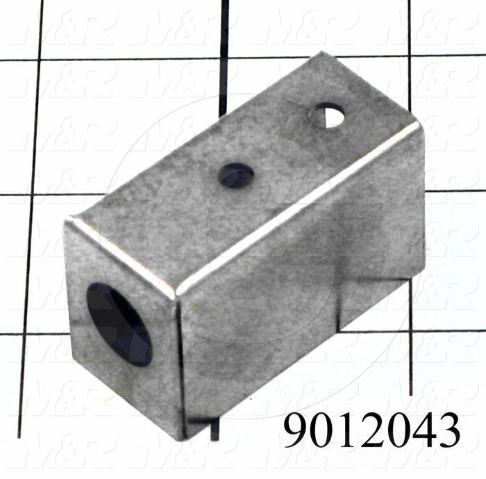 Fabricated Parts, Air Lock Switch Mounting Channel, 1.75 in. Length, 0.81 in. Width, 1.06 in. Height