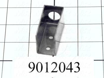 Fabricated Parts, Air Lock Switch Mounting Channel, 1.75 in. Length, 0.81 in. Width, 1.06 in. Height