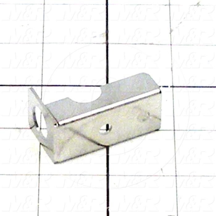 Fabricated Parts, Air Lock Switch Mounting Channel, 1.75 in. Length, 1.00 in. Width, 1.00 in. Height