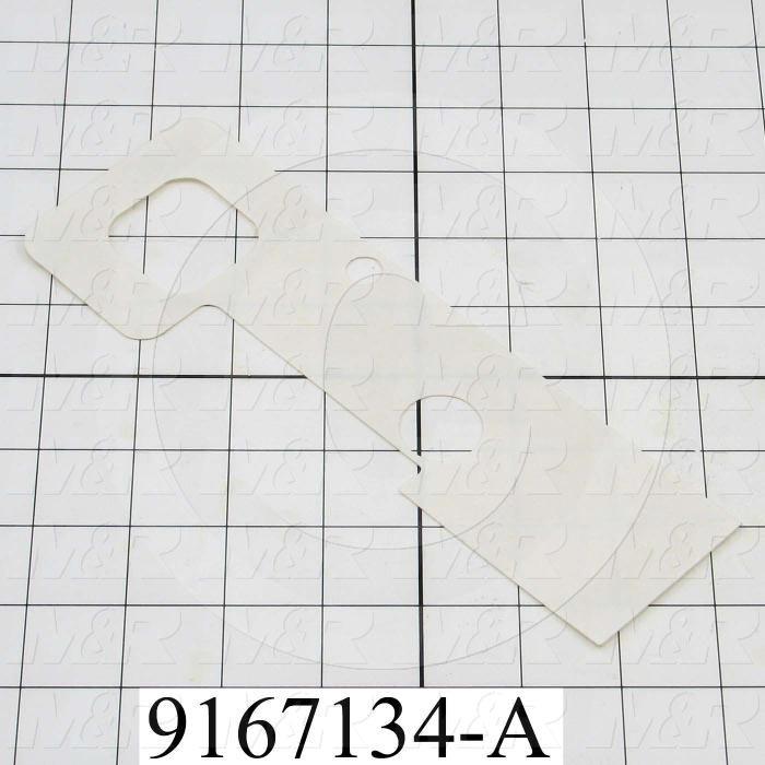Fabricated Parts, Anti - Friction Tape, 8.25 in. Length, 2.82 in. Width