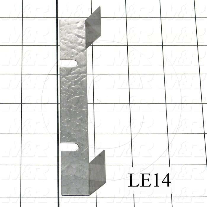 Fabricated Parts, Aux Air Deflector, 5.75 in. Length, Used On Reflector &  Duct Assembly