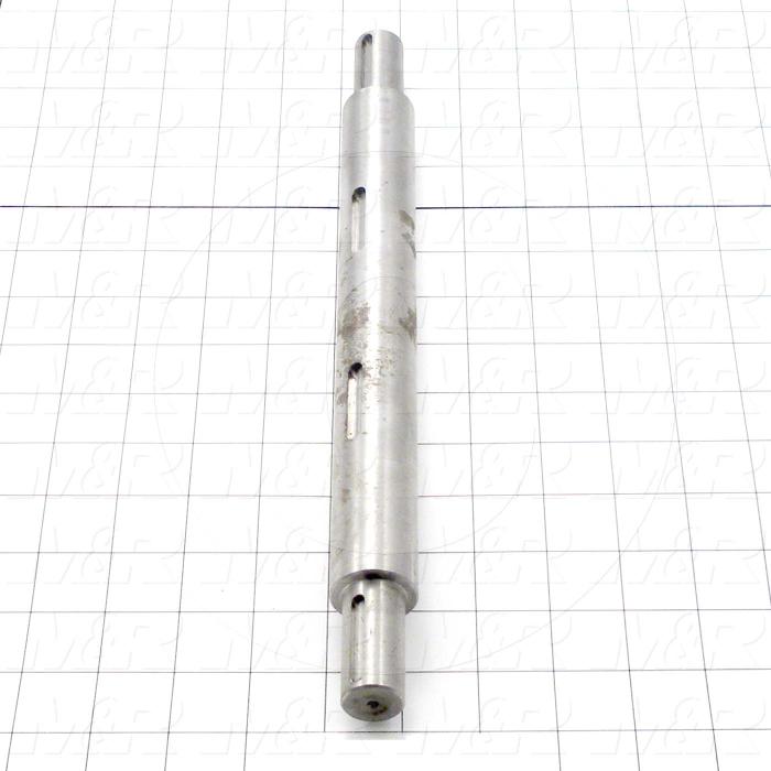 Fabricated Parts, Balance Weight Main Shaft, 13.22 in. Length, 1.18 in. Diameter