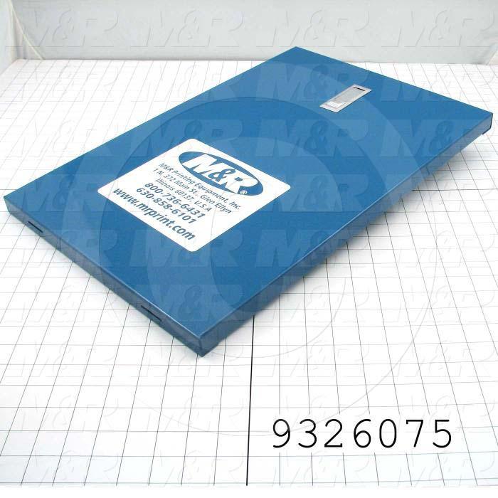 Fabricated Parts, Base Side Covers 21"Long, 21.00 in. Length, 14.00 in. Width, 1.00 in. Height