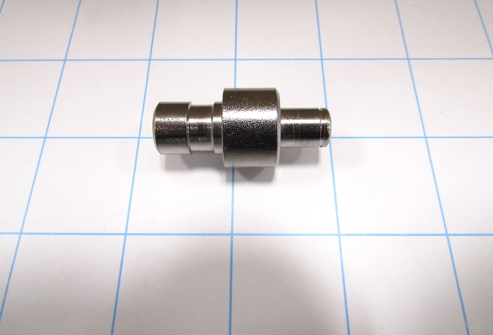 Fabricated Parts, Bearigs Mtg Shaft, 1.59 in. Length, 3/4 in. Thickness, As Material Finish