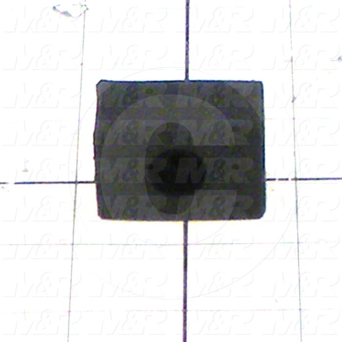 Fabricated Parts, Bearing End Stroke Cushion, 1.50 in. Length, 1.00 in. Width, 1.00 in. Height
