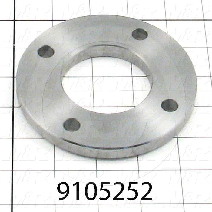 Fabricated Parts, Bearing Flange, 4.50 in. Diameter, 0.45 in. Thickness
