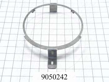 Fabricated Parts, Bearing Holder Ring, 14.15 in. Length, 7.44 in. Width, 1.62 in. Height
