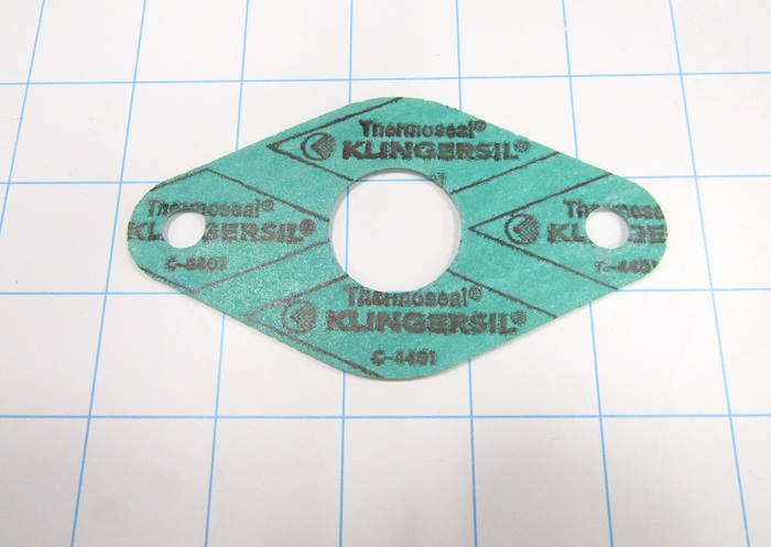 Fabricated Parts, Bearing Seal, 4.49 in. Length, 2.46 in. Width, 0.06 in Thickness, As Material Finish