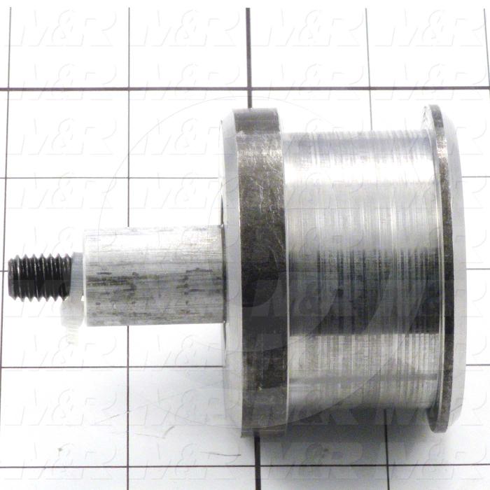Fabricated Parts, Belt Idler Roller Assembly, 2.50 in. Length, 2.44 in. Diameter