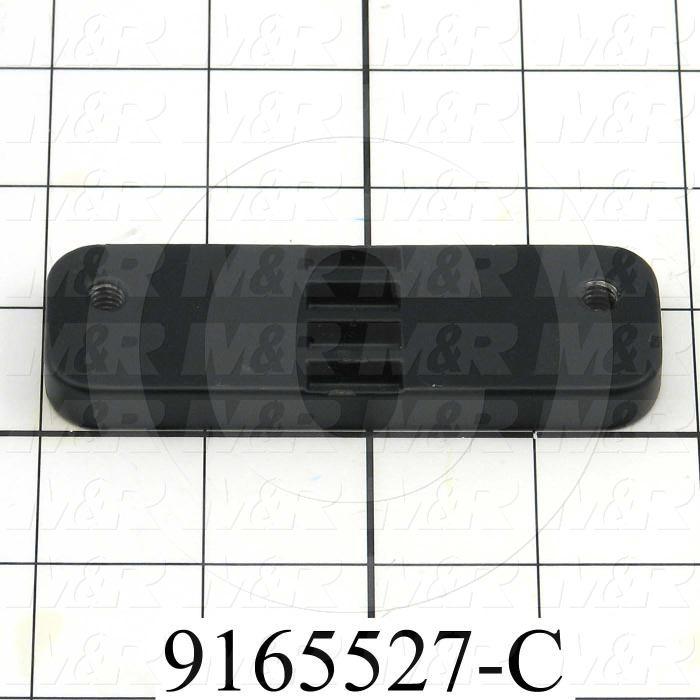 Fabricated Parts, Belt Lock Steel Casting, 3.74 in. Length, 1.19 in. Width, 0.39 in. Height