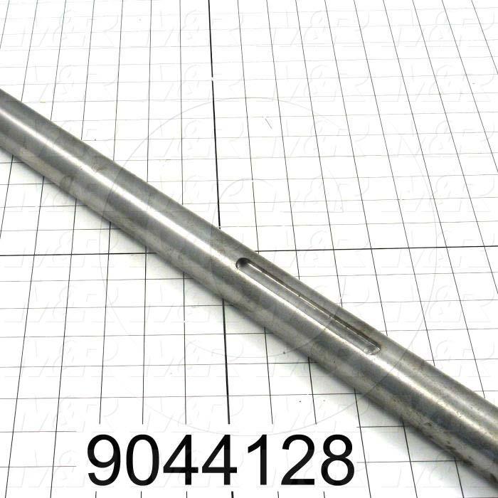 Fabricated Parts, Blower Shaft, 51.25 in. Length, 1.44 in. Diameter