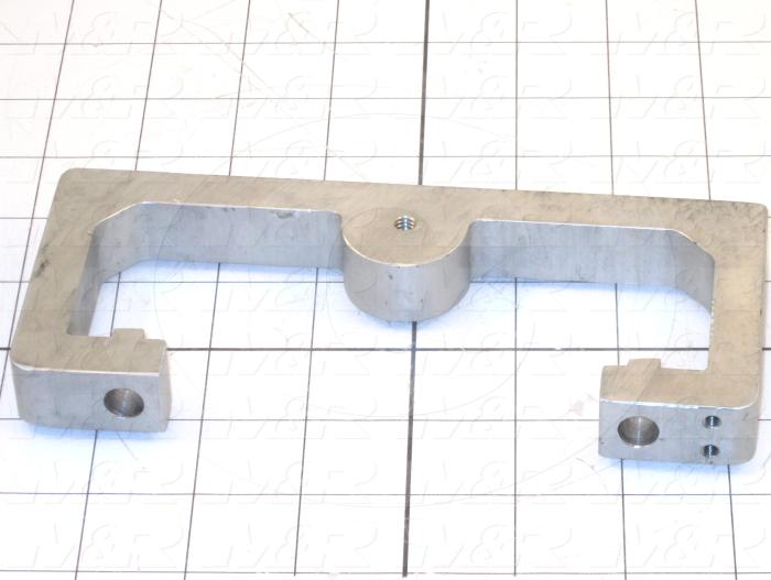 Fabricated Parts, Bracket, 7.06 in. Length, 3.00 in. Width, 0.75 in. Thickness