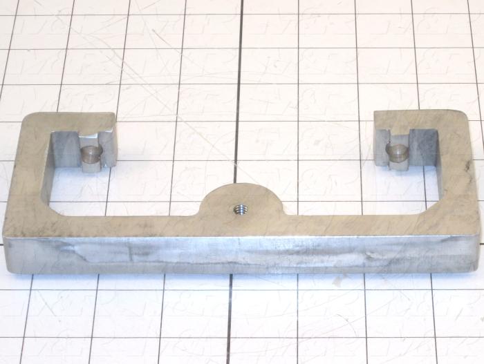 Fabricated Parts, Bracket, 7.06 in. Length, 3.00 in. Width, 0.75 in. Thickness