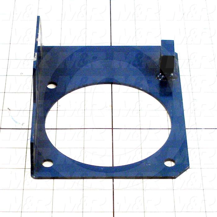 Fabricated Parts, Brake Plate Weldment, 5.38 in. Length, 7.25 in. Width, 1.88 in. Height