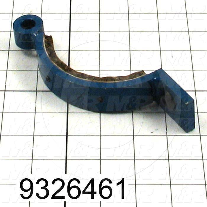 Fabricated Parts, Brake Shoe Assembly, 6.50 in. Length, 1.25 in. Width, 2.92 in. Height, Left Side