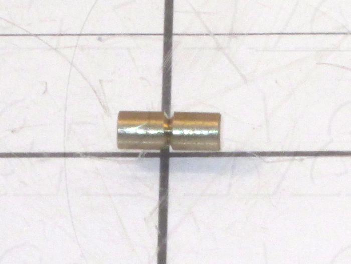 Fabricated Parts, Brass Dowel Pin 1/2", 0.50 in. Length, 0.50 in. Diameter