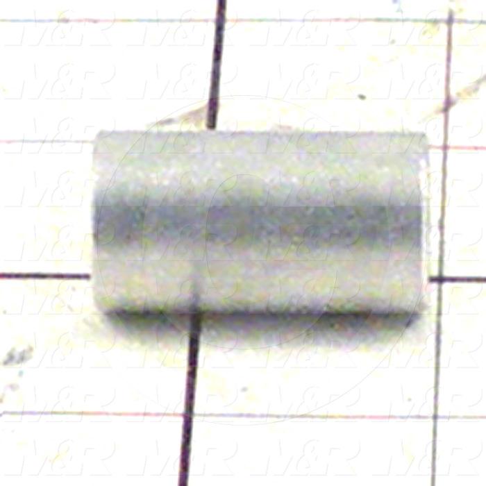 Fabricated Parts, Bumper Spacer, 1.38 in. Length, 0.75 in. Diameter