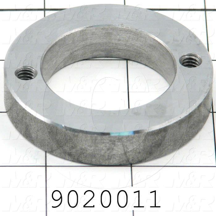 Fabricated Parts, Bushing Ring, 2.50 in. Diameter, 0.50 in. Thickness