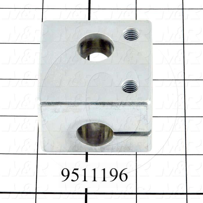 Fabricated Parts, Cam Block, 2.25 in. Length, 2.25 in. Width, 1.56 in. Height
