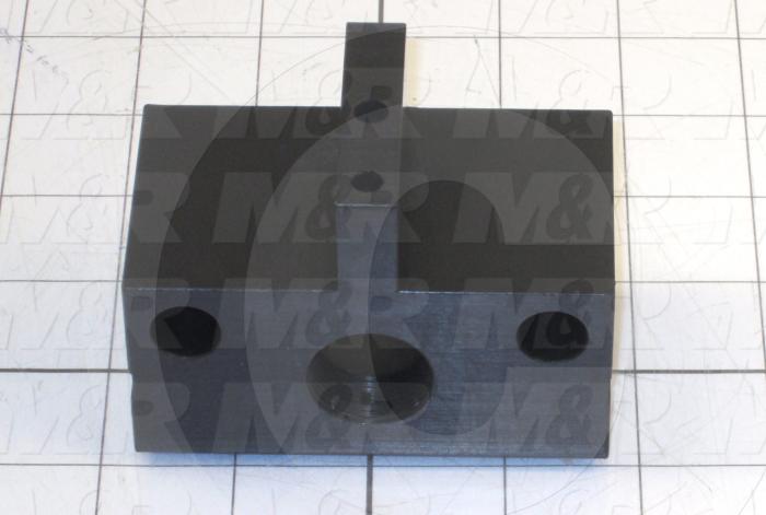 Fabricated Parts, Carriage Brkt, 3.50 in. Length, 2.50 in. Width, 2.00 in. Height, E-Coat Finish