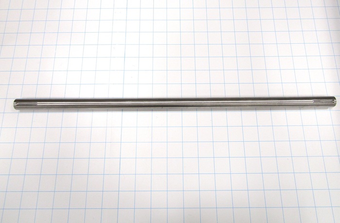 Fabricated Parts, Carriage Idler Shaft, 21.00 in. Length, 0.75 in. Diameter