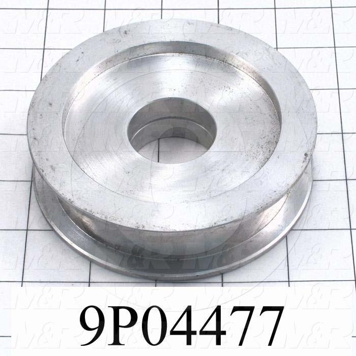 Fabricated Parts, Carriage Idler Sprocket, 3.88 in. Diameter, 1.88 in. Thickness