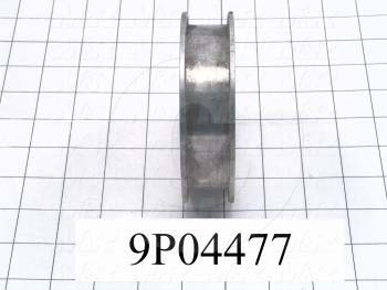 Fabricated Parts, Carriage Idler Sprocket, 3.88 in. Diameter, 1.88 in. Thickness