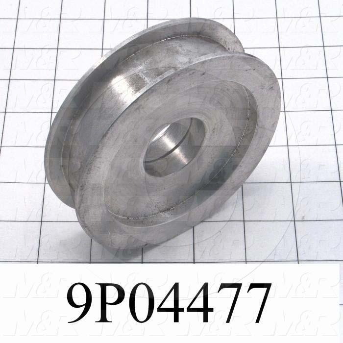 Fabricated Parts, Carriage Idler Sprocket, 3.88 in. Diameter, 1.88 in. Thickness