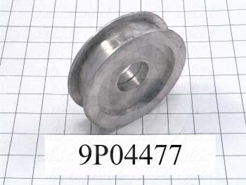 Fabricated Parts, Carriage Idler Sprocket, 3.88 in. Diameter, 1.88 in. Thickness