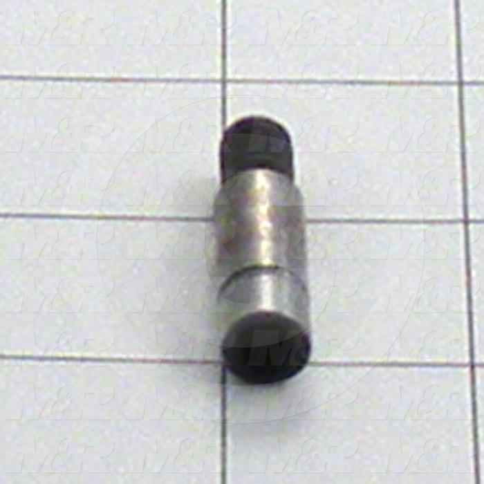 Fabricated Parts, Carriage Stop, 1.00 in. Length, 0.38 in. Diameter