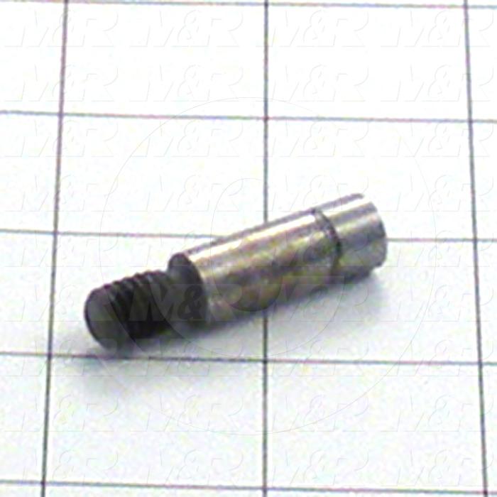 Fabricated Parts, Carriage Stop, 1.00 in. Length, 0.38 in. Diameter