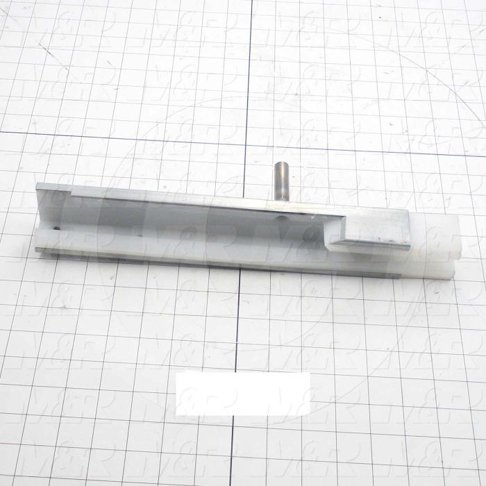 Fabricated Parts, Chain Guide Extrusion - Left 15.625", 15.63 in. Length, 1.77 in. Width, 3.50 in. Height