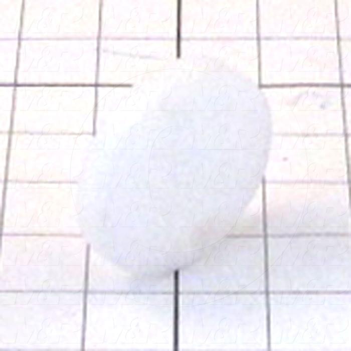 Fabricated Parts, Chain Pin Cover, 2.50 in. Diameter, 0.44 in. Thickness